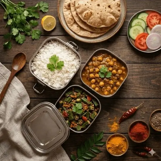 Homemade Tiffin Service Near Delhi Airport